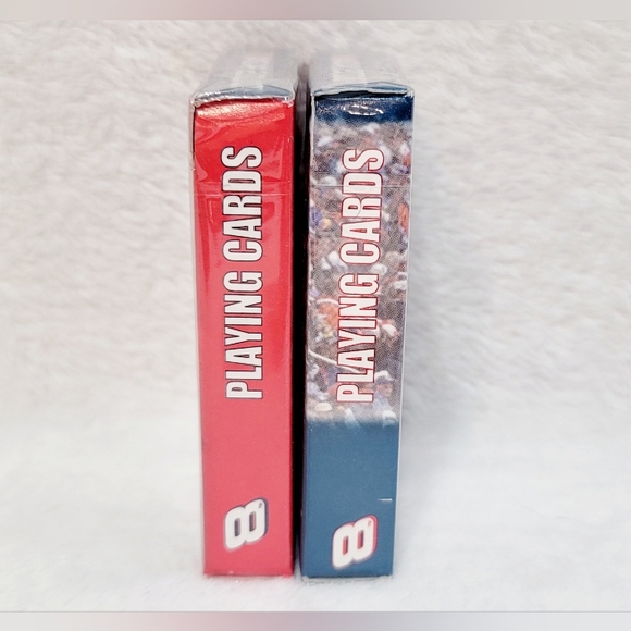 Dale Earnhardt Jr. Limited Edition NASCAR Collectible Tin w/2 Playing Card Decks - Picture 7 of 15